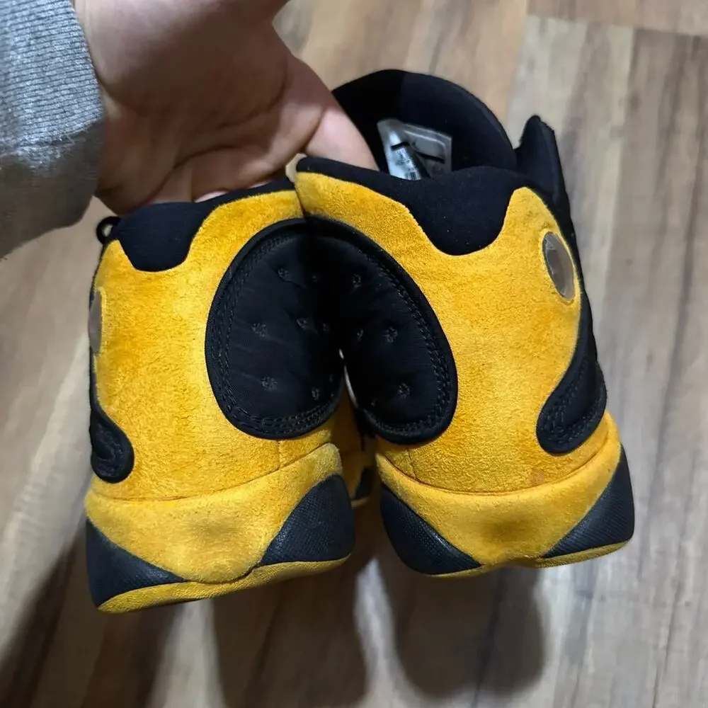 Air Jordan 13 Melo Class Of 2002 Black Yellow 414571-035 Size 9.5